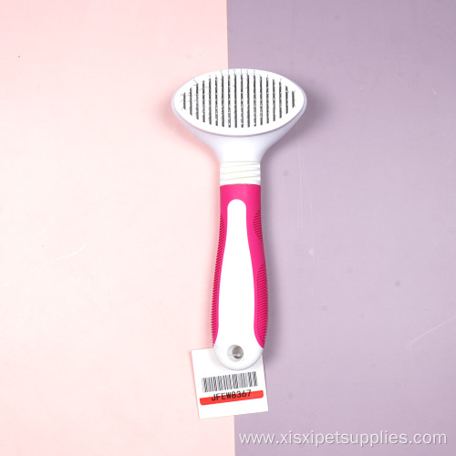 Pet Self Cleaning Pet Brush Shedding Grooming Tool